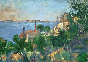 ラメールàL "エスタク、1876年7月 作： Paul Cézanne